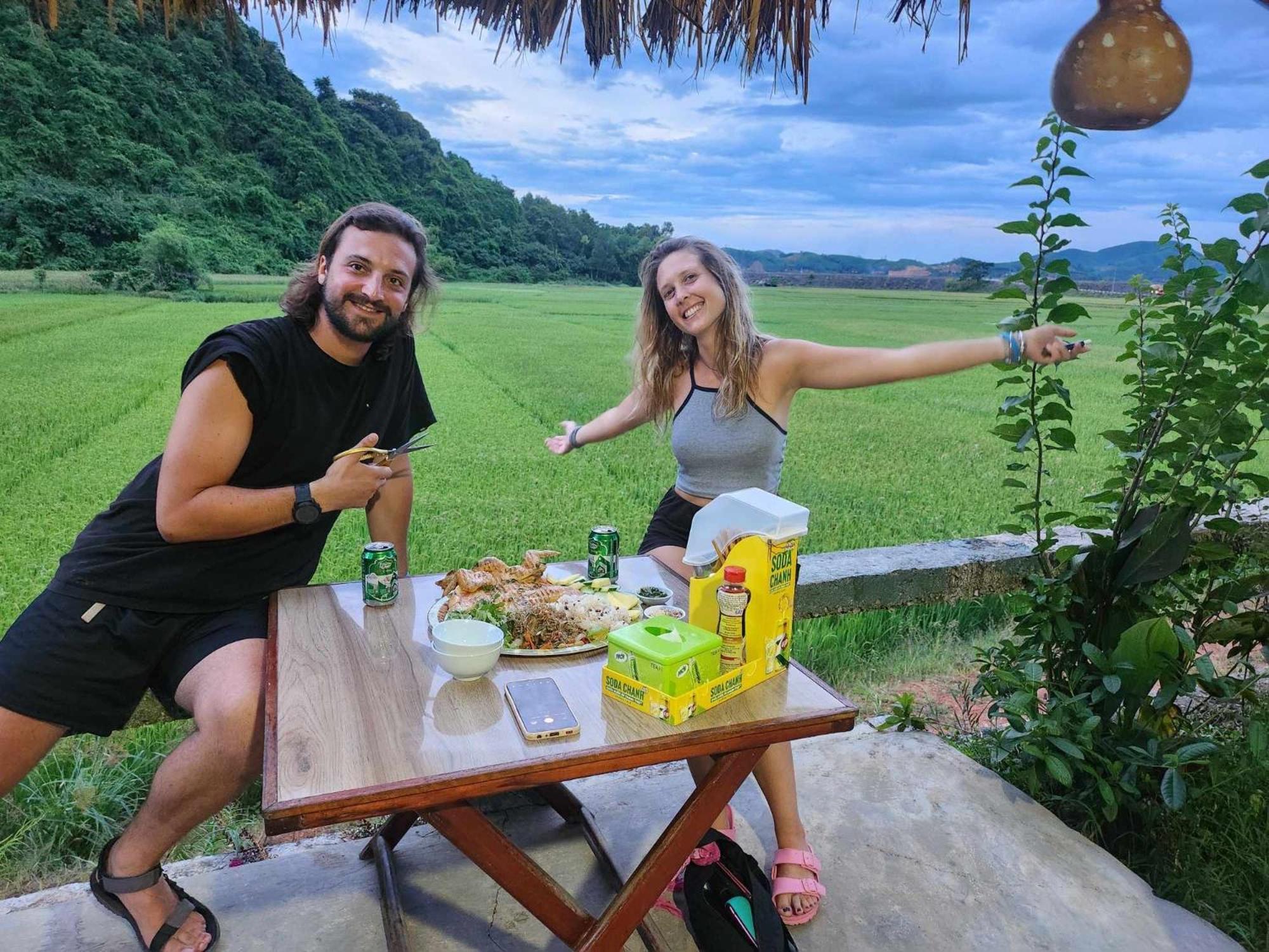 Phong Nha Rice Field Homestay المظهر الخارجي الصورة
