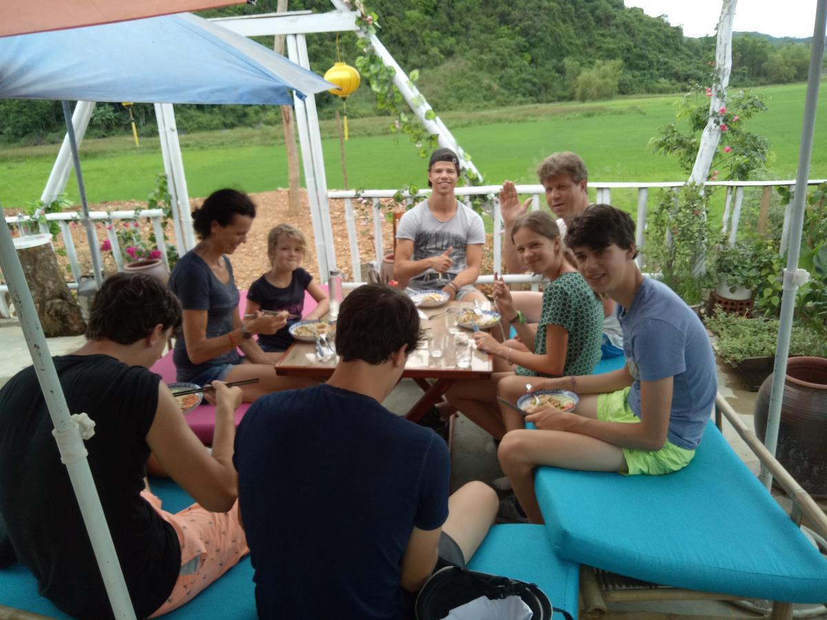 Phong Nha Rice Field Homestay المظهر الخارجي الصورة